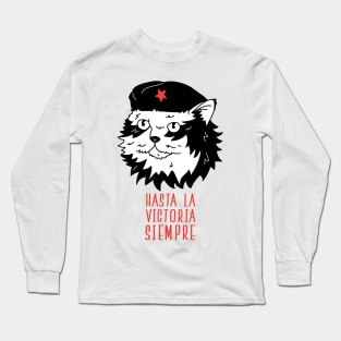 Che Guevara's Cat Long Sleeve T-Shirt